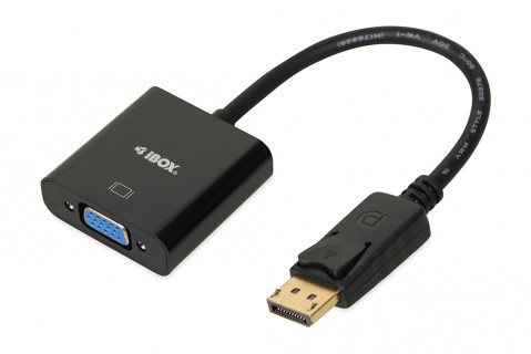 IBOX ADAPTER IADPVGA DISPLAYPORT TO VGA - Galeria zdjęcie 3