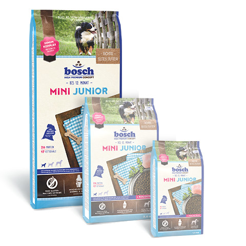 BOSCH Mini Junior - sucha karma dla psa - 15kg - Galeria zdjęcie 2