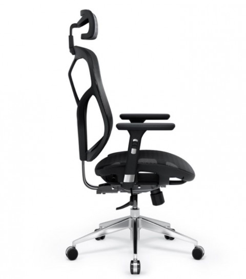 Fotel gamingowy DIABLO V-BASIC fotel czarno-czarny - Galeria zdjęcie 2
