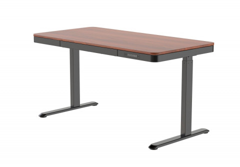 Biurko ACTIVEJET z elektryczną regulacją wysokości 140x70 ET119W-C czarny/orzech - Galeria zdjęcie 3