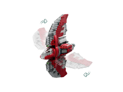 LEGO Star Wars 75362 Prom kosmiczny Jedi T-6 Ahsoki Tano - Galeria zdjęcie 5