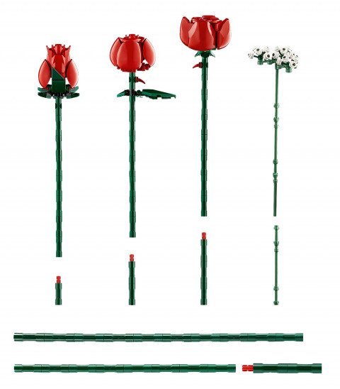 LEGO Icons 10328 Bukiet róż - Galeria zdjęcie 6