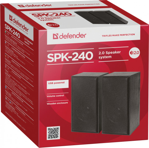 DEFENDER GŁOŚNIKI SPK-240 6W 2.0 USB 65224 - Galeria zdjęcie 6