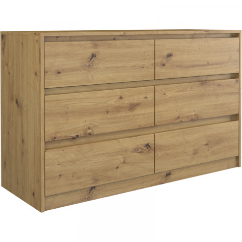 K120 KARO KOMODA 6 SZUFLAD ARTISAN - Galeria zdjęcie 3