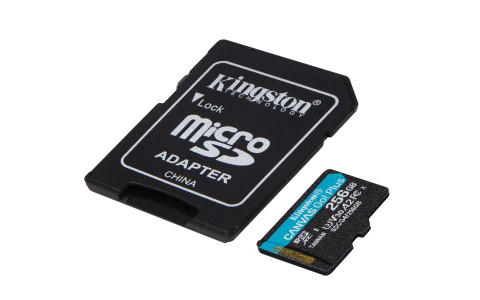 KINGSTON microSDXC Canvas Go Plus 256GB + Adapter - Galeria zdjęcie 3