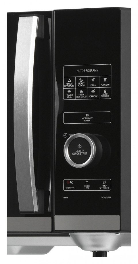 Kuchenka mikrofalowa SHARP YC-QS254AE-B - Galeria zdjęcie 5