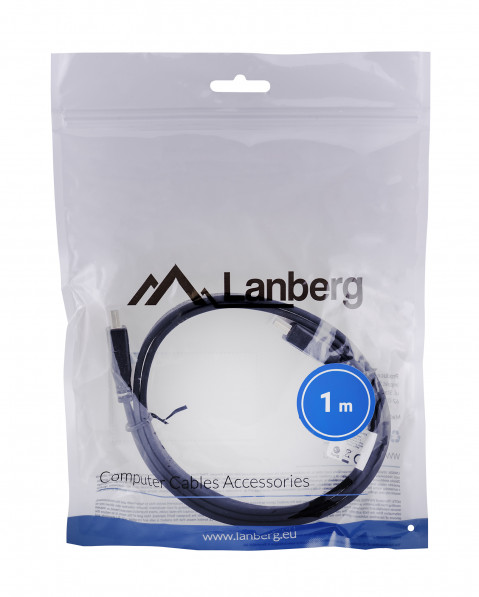 LANBERG KABEL HDMI V2.0 4K M/M 1M FLAT - Galeria zdjęcie 5