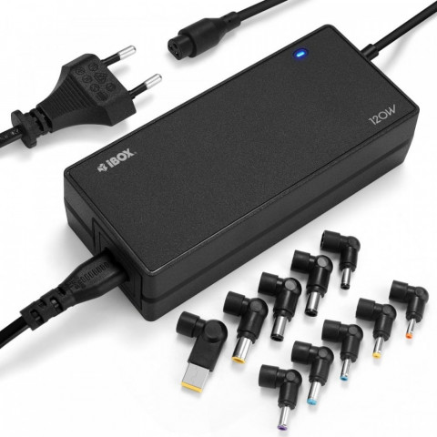 UNIW. ZASILACZ DO LAPTOPA I-BOX IUZ120WA 120W AUTO - Galeria zdjęcie 15