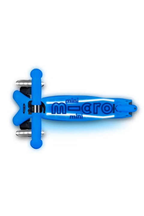 Hulajnoga Mini Micro Deluxe Glow LED Plus Glacier Aqua - Galeria zdjęcie 4