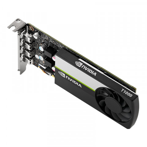 Karta graficzna PNY NVIDIA T1000 4GB, GDDR6, 4x DisplayPort, PCI Express 3.0, LP - ATX bracket, Small Box - Galeria zdjęcie 4