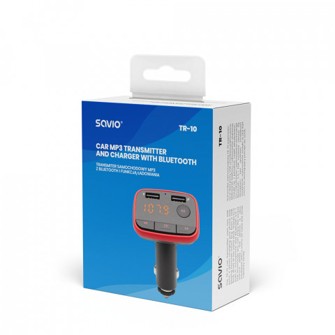 SAVIO TRANSMITER FM BLUETOOTH TR-10 - Galeria zdjęcie 3