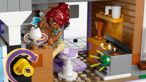 LEGO FRIENDS 42670 Mieszkania i sklepy w mieście Heartlake - Galeria zdjęcie 7