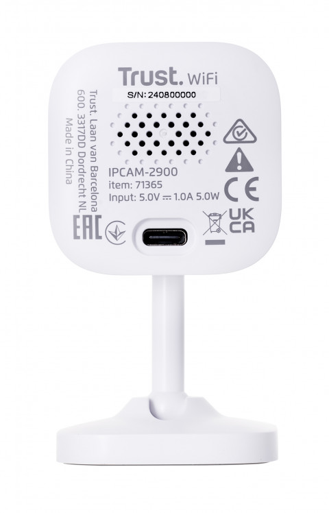 Kamera IP Trust IPCAM-2900 Indoor Wi-Fi White (71365) - Galeria zdjęcie 2