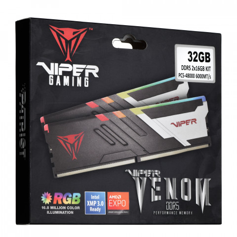 Patriot Viper Venom RGB DDR5 2x16GB 6000MHz CL30 XMP3 - Galeria zdjęcie 7