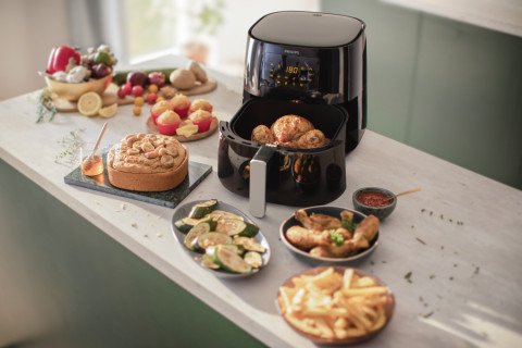 Frytownica niskotłuszczowa PHILIPS HD9270/70 Ovi XL - Galeria zdjęcie 12