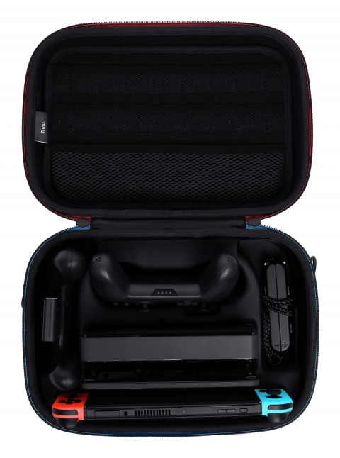 Hardcase Trust GXT 1247 XXL Nintendo Switch Black (25424) - Galeria zdjęcie 6