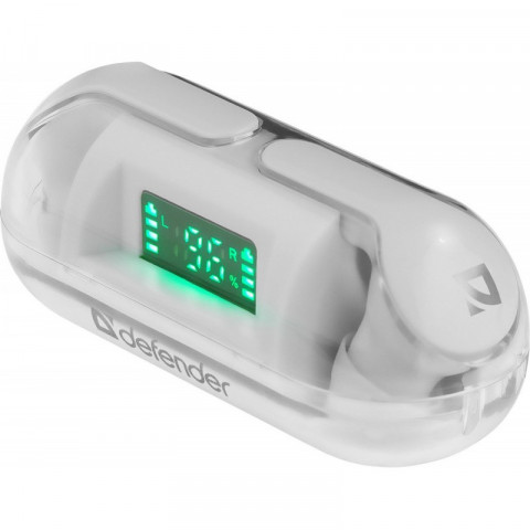 DEFENDER SŁUCHAWKI BLUETOOTH TWINS 916 BIAŁE - Galeria zdjęcie 5