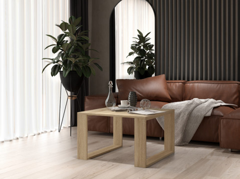 Stolik MODERN MINI 67x67xH40 sonoma - Galeria zdjęcie 3