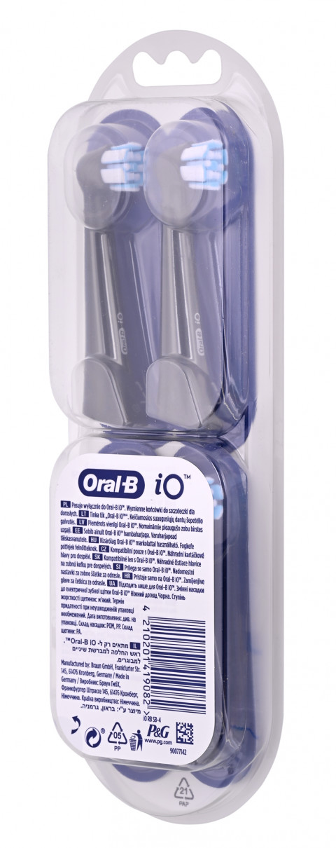Braun Koncówki do szczoteczki Braun Oral-B iO Gentle Care black - Galeria zdjęcie 3