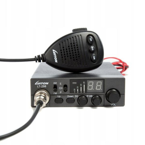 CB Radio LUITON LT-298 ASQ 12V/24V z wtykiem do zapalniczki - Galeria zdjęcie 8