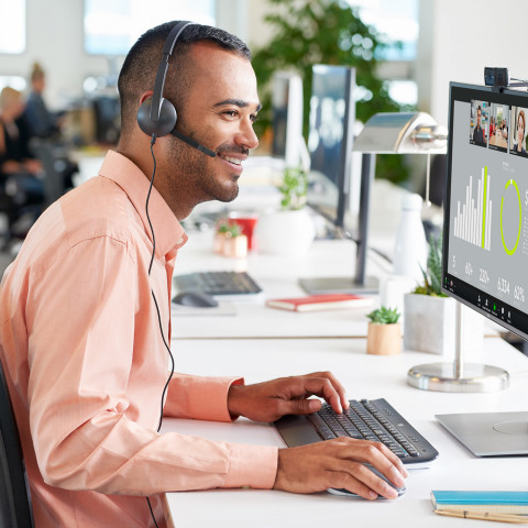 Słuchawki Logitech H340 stereo headset - Galeria zdjęcie 11