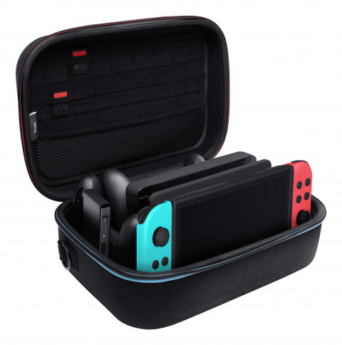 Hardcase Trust GXT 1247 XXL Nintendo Switch Black (25424) - Galeria zdjęcie 3