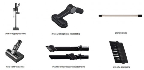 Odkurzacz bezprzewodowy pionowy Hitachi PV-XH2MCGCEU 2 w 1 Champagne Gold-170AW - Galeria zdjęcie 7