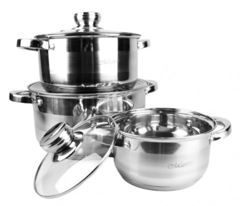 Zestaw garnków MAESTRO MR-2220-6L 6 elementów - Galeria zdjęcie 1