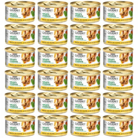 GOURMET Nature's Creation - mokra karma dla kota - 24x85g - Galeria zdjęcie 1