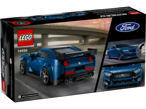 LEGO Speed Champions 76920 Sportowy Ford Mustang Dark Horse - Galeria zdjęcie 2