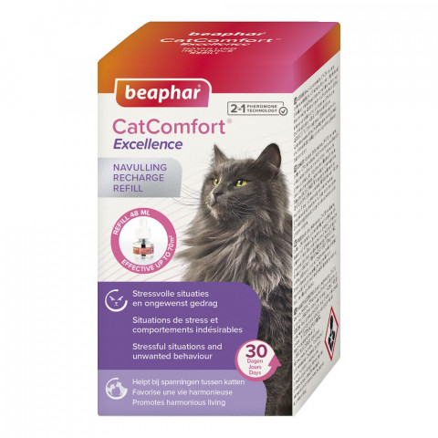 BEAPHAR CatComfort Excellence Refill - wkład uzupełniający z feromonami dla kota - 48ml - Galeria zdjęcie 1