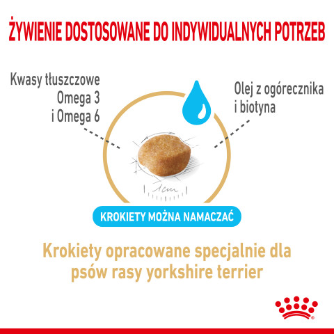 ROYAL CANIN BHN Yorkshire Ageing 8+ - sucha karma dla psa starszego - 1,5 kg - Galeria zdjęcie 4