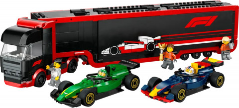 LEGO CITY 60445 F1 Ciężarówka z bolidami RB20 i AMR24 F1 - Galeria zdjęcie 3
