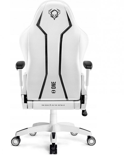 Fotel gamingowy DIABLO X-ONE 2.0 normal fotel biało-czarny - Galeria zdjęcie 5