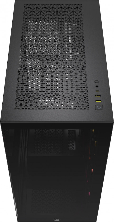 iCUE LINK 3500X RGB Tempered Glass Mid-Tower, Black - Galeria zdjęcie 2