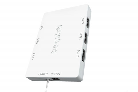 Wentylator be quiet! LIGHT WINGS White 120mm PWM Triple-Pack - Galeria zdjęcie 4