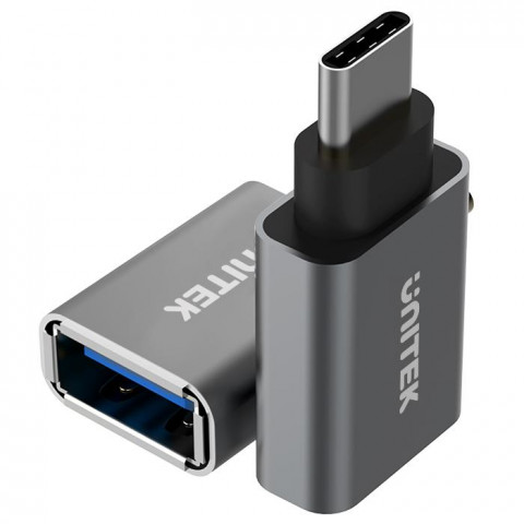 UNITEK ADAPTER USB TYPC DO USB (F) ALU, Y-A025CGY - Galeria zdjęcie 5