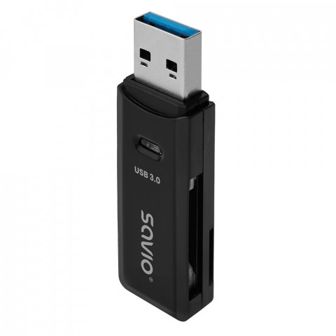 SAVIO CZYTNIK KART SD, USB 3.0 AK-64 - Galeria zdjęcie 1