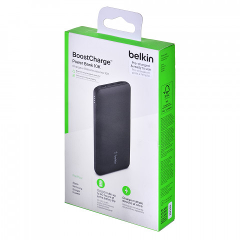 Powerbank Belkin BoostCharge Power Bank 10K 2xUSB-A + 1xUSB-C 10000mAh 15W Black - Galeria zdjęcie 6