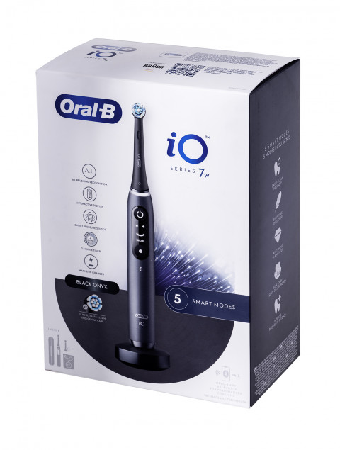 Szczoteczka magnetyczna ORAL-B iO 7W Czarna - Galeria zdjęcie 17