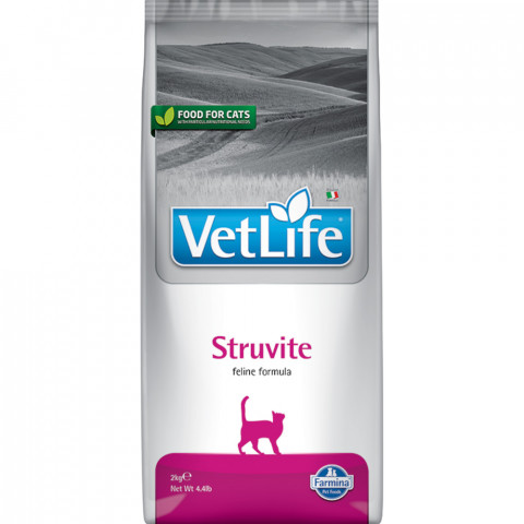 FARMINA Vet Life Struvite Feline - sucha karma dla kota - 2 kg + mokra karma - 85g GRATIS! - Galeria zdjęcie 2