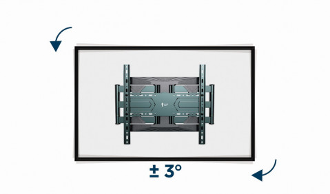 GEMBIRD UCHWYT ŚCIENNY LCD 40-80 VESA 600 X 400MM - Galeria zdjęcie 8