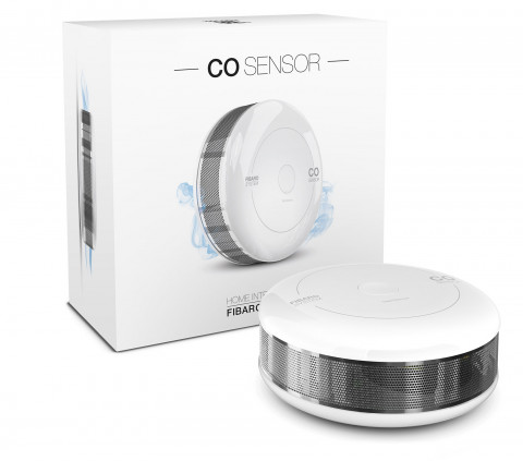 FIBARO Czujnik tlenku węgla CO Sensor FGCD-001 (wewnętrzny; Z-Wave; kolor biały) - Galeria zdjęcie 3