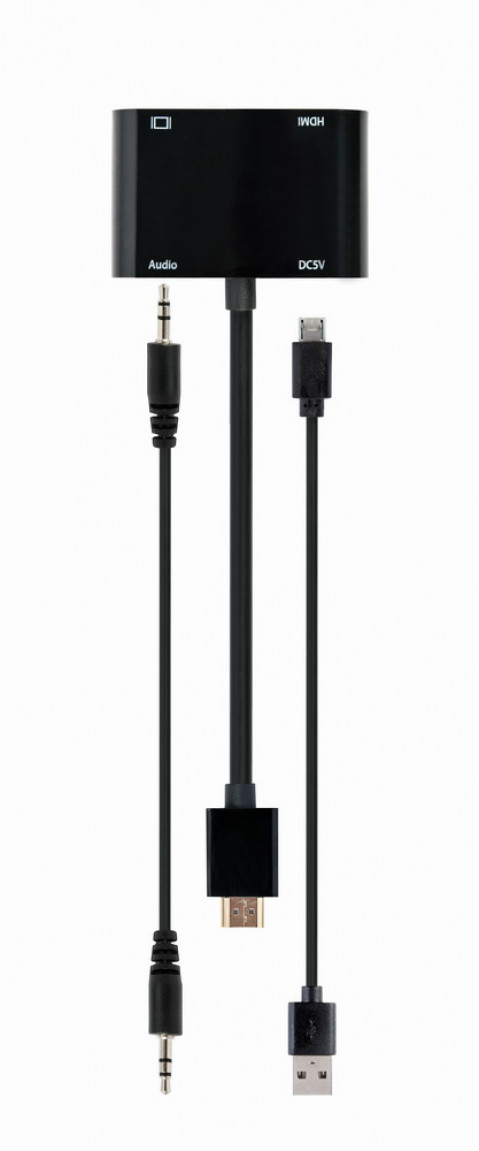GEMBIRD ADAPTER HDMI - HDMI + VGA + AUDIO I ZASILA - Galeria zdjęcie 8