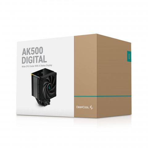 Chłodzenie DeepCool AK500 Digital (R-AK500-BKADMN-G) - Galeria zdjęcie 4