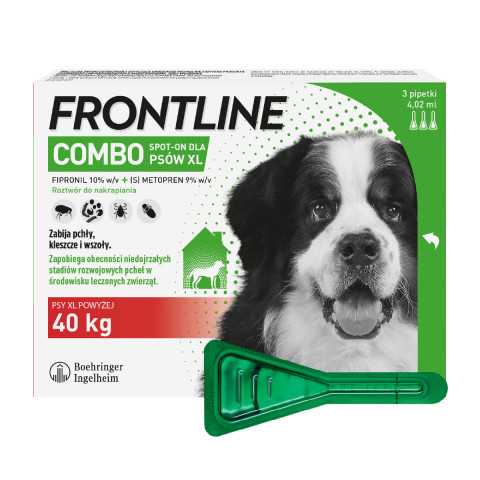 FRONTLINE COMBO SPOT-ON XL -krople dla psa 3szt - Galeria zdjęcie 2