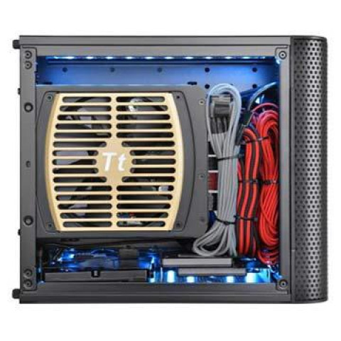 Obudowa Thermaltake Core V1 MiniITX IS UB3.0 Window - Black - Galeria zdjęcie 29