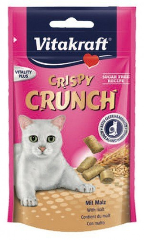 VITAKRAFT CRISPY CRUNCH słód - przysmak dla kota - 60 g - Galeria zdjęcie 1