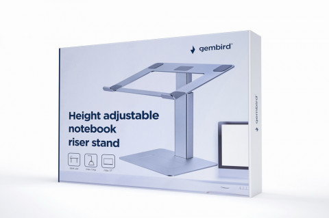 GEMBIRD PODSTAWKA POD NOTEBOOKA SREBRNA - Galeria zdjęcie 27