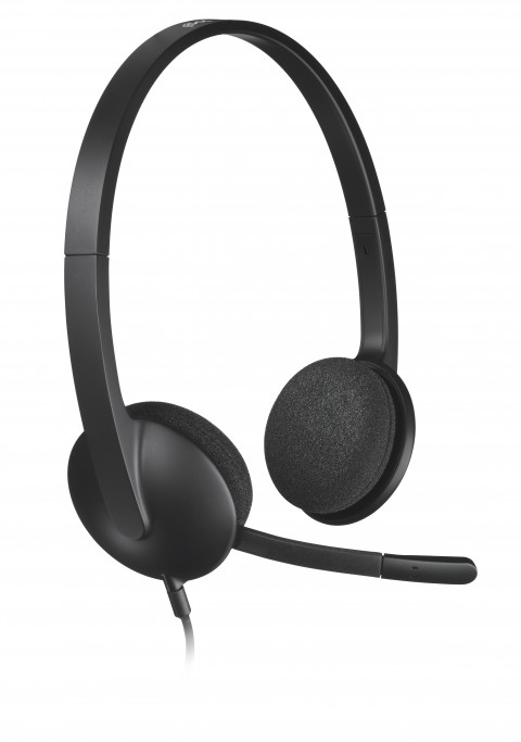 Słuchawki Logitech H340 stereo headset - Galeria zdjęcie 1